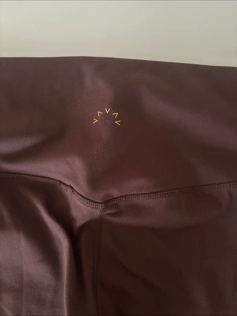 Varley, NWOT women’s Large High-Waist Athletic 7/8 Leggings in Dark Brown